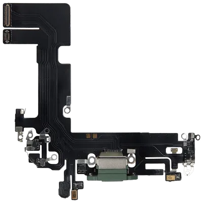 Charging Port Flex Cable For iPhone 13 (Aftermarket Plus) (Green)