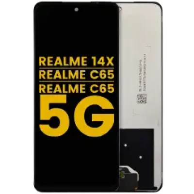Дисплейний модуль (LCD) без рамки для Realme C65 / Realme C65 5G / Realme 14x (Refurbished) (Усі кольори)
