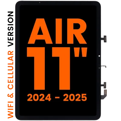 Дисплейний модуль з тачскріном для iPad Air 11" (2024) / iPad Air 11" (2025) (WiFi & Cellular) (Blemish: Grade A) (чорний)