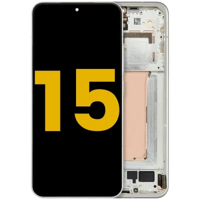 OLED Assembly With Frame For Xiaomi 15 (Refurbished) (Green)