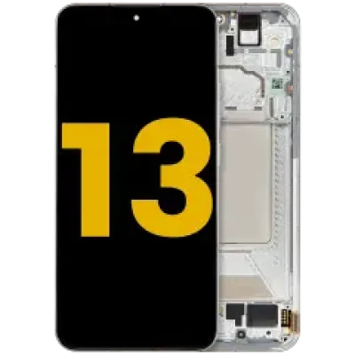 Дисплейний модуль (OLED) для Xiaomi 13 з рамкою (Refurbished) (Flora Green)