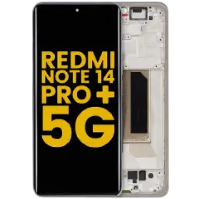 Дисплейний модуль (OLED) з рамкою для Xiaomi Redmi Note 14 Pro Plus 5G (Refurbished) (Frost Blue)
