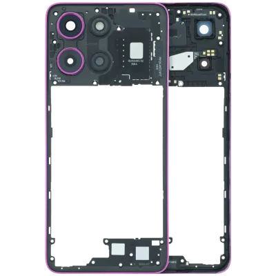 Middle Frame For Motorola Moto G (XT2613 / 2026) (Genuine OEM) (Cattleya Orchid)