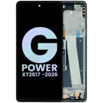 Дисплейний модуль (OLED) для Motorola Moto G Power (XT2617 / 2026) (Genuine OEM) (Evening Blue)