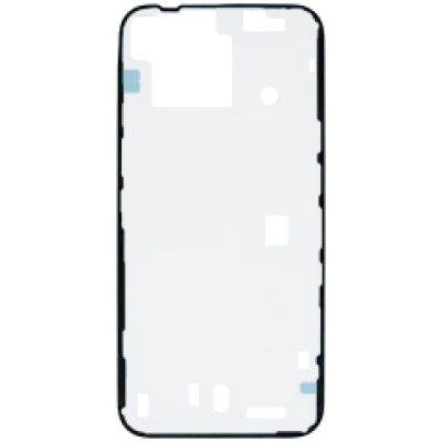 Проклейка задної кришки для iPhone 14 (чорний) (30 шт) (Service Pack)