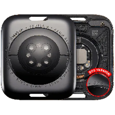 Задня кришка в зборі для Watch Series 8 (45mm) (GPS Version) (алюміній / Space Black)