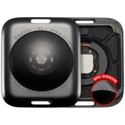 Задня кришка в зборі для Watch Series SE 1st (44MM) (GPS Version) (алюміній / Space Black)