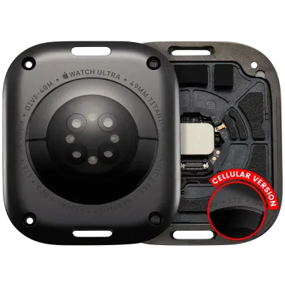 Back Cover Assembly For Watch Series Ultra (2nd Gen)(49mm) (LET Version) (Space Black)