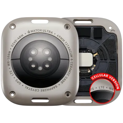 Back Cover Assembly For Watch Series Ultra (2nd Gen)(49mm) (LET Version) (Natural)