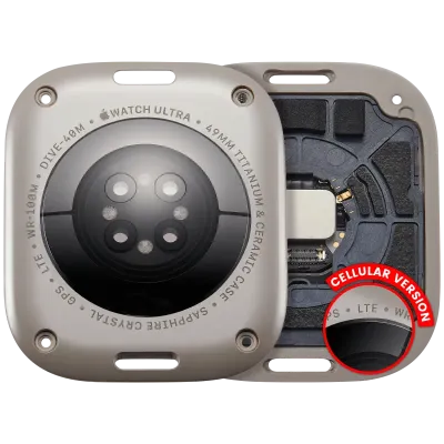 Back Cover Assembly For Watch Series Ultra (1st Gen) (49mm) (LET Version) (Natural)