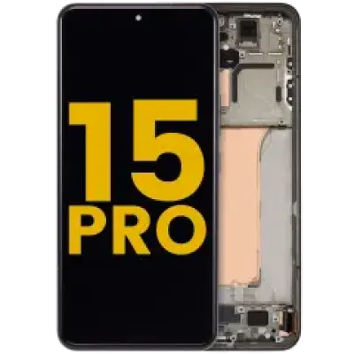 Дисплейний модуль (OLED) з рамкою для Xiaomi 15 Pro (Refurbished) (зелений)