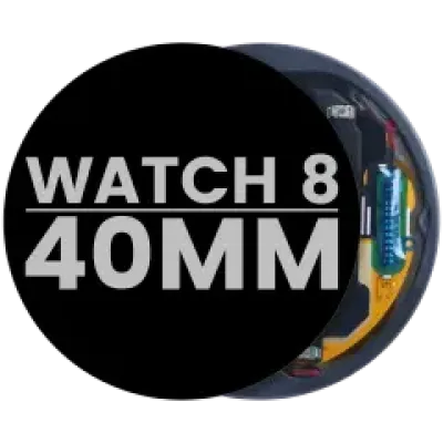 Дисплейний модуль (OLED) для Samsung Galaxy Watch 8 (40 мм) (USED OEM Pull : Grade A) (Усі кольори)