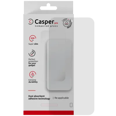 Загартоване скло Casper Pro для Samsung Galaxy A37 5G (Retail Packaging) (Clear)