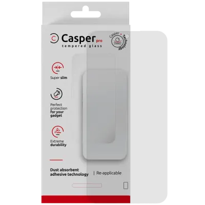 Загартоване скло Casper Pro для Samsung Galaxy A57 5G (Retail Packaging) (Clear)