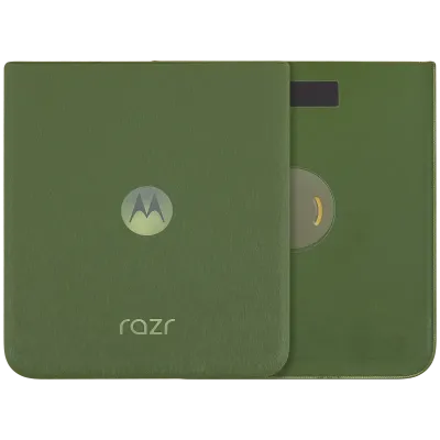 Задня кришка для Motorola Razr Plus / Razr 50 Ultra (XT2451 / 2024) / Razr Plus 2025 (XT2557 / 2025) (Premium) (Spring Green)