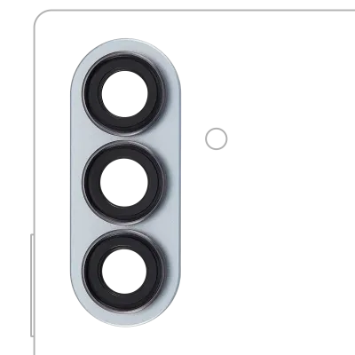 Back Camera Lens With Bezel Ring For Samsung Galaxy Z Fold 7 (Mint)