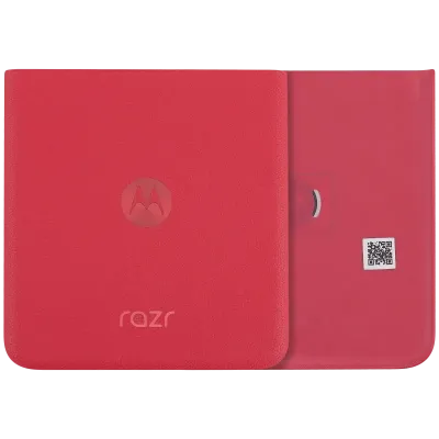 Задня кришка для Motorola Razr Plus / Razr 40 Ultra (XT2321 / 2023) (Premium) (Viva Magenta)