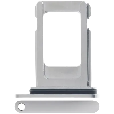 Sim Tray Compatible For iPhone 12 Pro Max (Service Pack) (Silver)