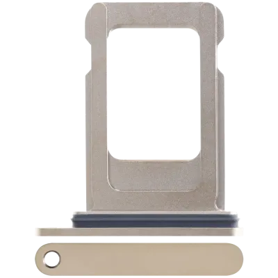 Sim Tray Compatible For iPhone 12 Pro max (Service Pack) (Gold)