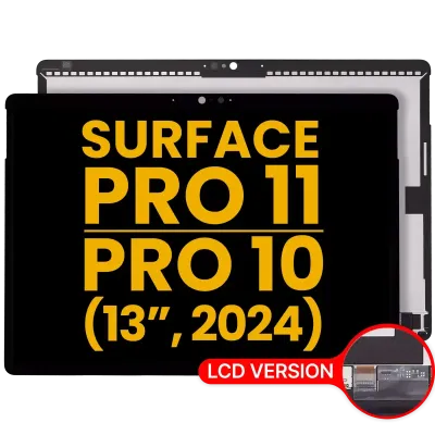 Дисплейний модуль з тачскріном для Microsoft Surface Pro 10 / Pro 11 (Refurbished) (LCD Version) (чорний)