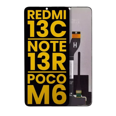Дисплейний модуль (LCD) для Xiaomi Redmi 13C 5G / 13R / Poco M6 5G без рамки (Refurbished) (All Colors)