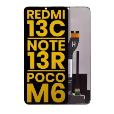 Дисплейний модуль (LCD) для Xiaomi Redmi 13C 5G / 13R / Poco M6 5G без рамки (Refurbished) (All Colors)