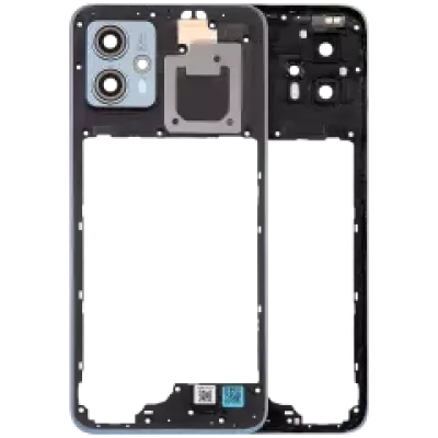 Корпус з оглядовим склом камери для Motorola Moto G23 (XT2333 / 2023) (Genuine OEM) (Steel Blue)