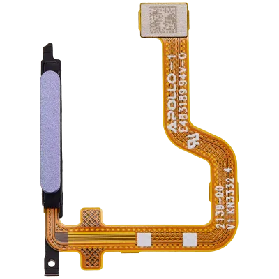 Датчик відбитків зі шлейфом для Motorola Moto G13 (XT2331 / 2023) (Genuine OEM) (Blue Lavender)