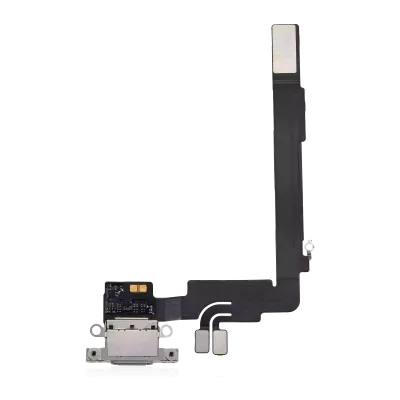 Charging Port Flex Cable For iPhone 16 Pro Max (Premium) (White Titanium)