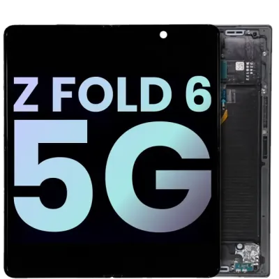 Внутрішній дисплейний модуль OLED з рамкою для Samsung Galaxy Z Fold 6 5G (US & International) (Service Pack) (Black)