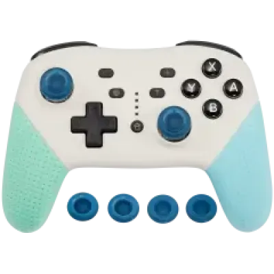 DOBE Бездротовий контролер Bluetooth з подвійним мотором для Nintendo Switch (Blue / Green)