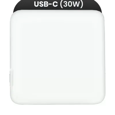Мережевий адаптер Apple USB-C 30 Вт (US Version) (новий оригінал, оптова упаковка)