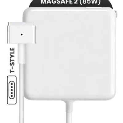 Generic 85W MagSafe 2 Wall Adapter (T-Style) with Cable for MacBook (Bulk Packaging)