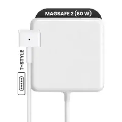 Мережевий адаптер Apple MagSafe 2 60 Вт (T-подібний) (новий оригінал, оптова упаковка)