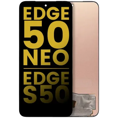 OLED Assembly Without Frame For Motorola Moto Edge 50 Neo (XT2409-3 / 2024) / Edge S50 (XT2409-5 / 2024)/Edge 60 Neo (XT2509-1 / 2025) (Refurbished) (All Colors)