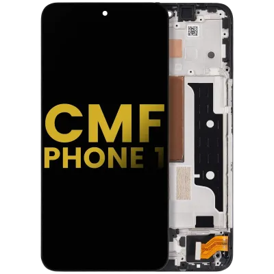 Дисплейний модуль (OLED) з рамкою для Nothing CMF Phone 1 (Refurbished) (All Colors)