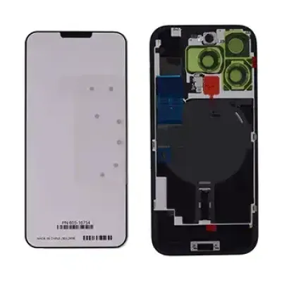 Back Glass with MagSafe Magnet & NFC & Flashlight Flex For iPhone 16 Pro Max (Genuine OEM) (White Titanium)