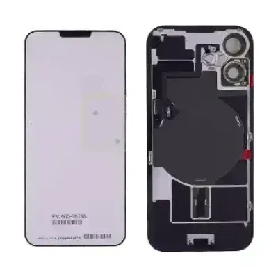 Back Glass with MagSafe Magnet & NFC & Flashlight Flex For iPhone 16 Plus (Genuine OEM) (White)