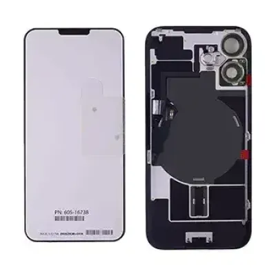 Back Glass with MagSafe Magnet & NFC & Flashlight Flex For iPhone 16 Plus (Genuine OEM) (Ultramarine)