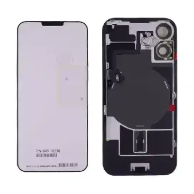 Back Glass with MagSafe Magnet & NFC & Flashlight Flex For iPhone 16 (Genuine OEM) (White)