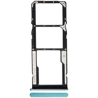 Лоток Dual SIM для Xiaomi Redmi 11 Prime 5G / Note 11E 5G (Meadow Green)