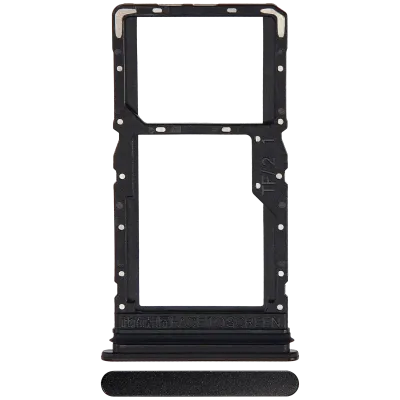 Sim Card Tray For Xiaomi Redmi 12 4G (Midnight Black)
