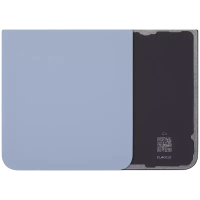 Back Cover Glass For Samsung Galaxy Z Flip 6 5G (Aftermarket Plus) (Blue)
