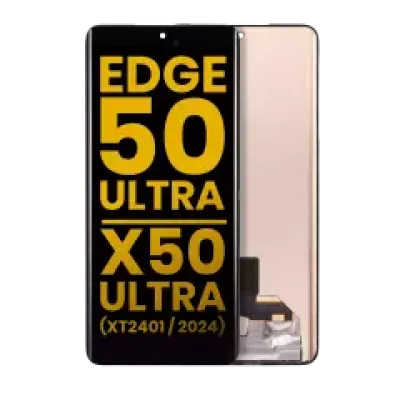 Дисплейний модуль (OLED) без рамки для Motorola Moto Edge 50 Ultra / X50 Ultra (XT2401 / 2024) (Refurbished) (всі кольори)