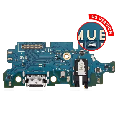 Плата зарядки з гніздом навушників для Samsung Galaxy A15 (A155 / 2023) / A15 5G (A156 / 2023) (US Version) (Premium)