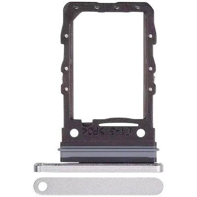 Лоток одної SIM-карти для Samsung Galaxy Z Flip 6 (F741) (Premium) (білий)
