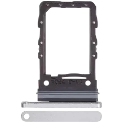 Лоток одної SIM-карти для Samsung Galaxy Z Flip 6 (F741) (Premium) (білий)
