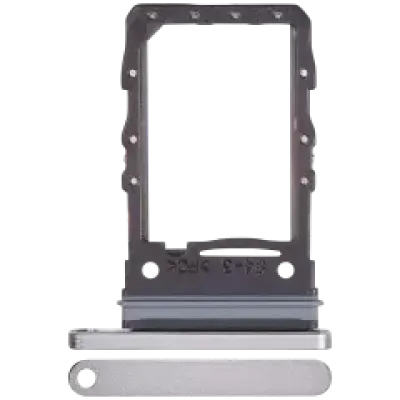 Лоток одної SIM-карти для Samsung Galaxy Z Flip 6 (F741) (Premium) (Silver Shadow)