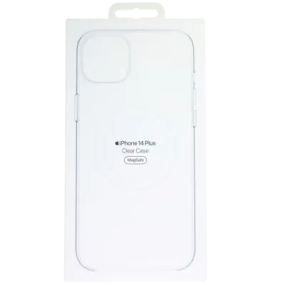Прозорий чохол Apple з MagSafe для iPhone 14 Plus (OEM Brand New, Retail Packaging) (прозоре)