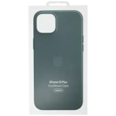 Чохол Apple FineWoven з MagSafe для iPhone 15 Plus (OEM Brand New, Retail Packaging) (сіро-коричневий)